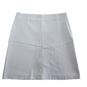 JM Collection‎ Petite Skirt Light Khaki Stretch Womens PXL Beige Pencil Spandex